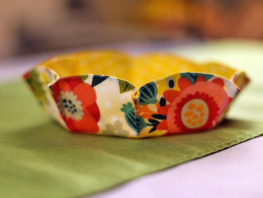 how to make a round trinket tray